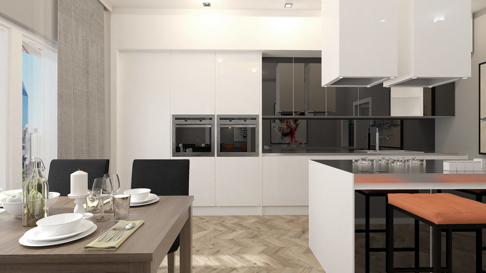 Апартаменты в скандинавском стиле для молодой семьи