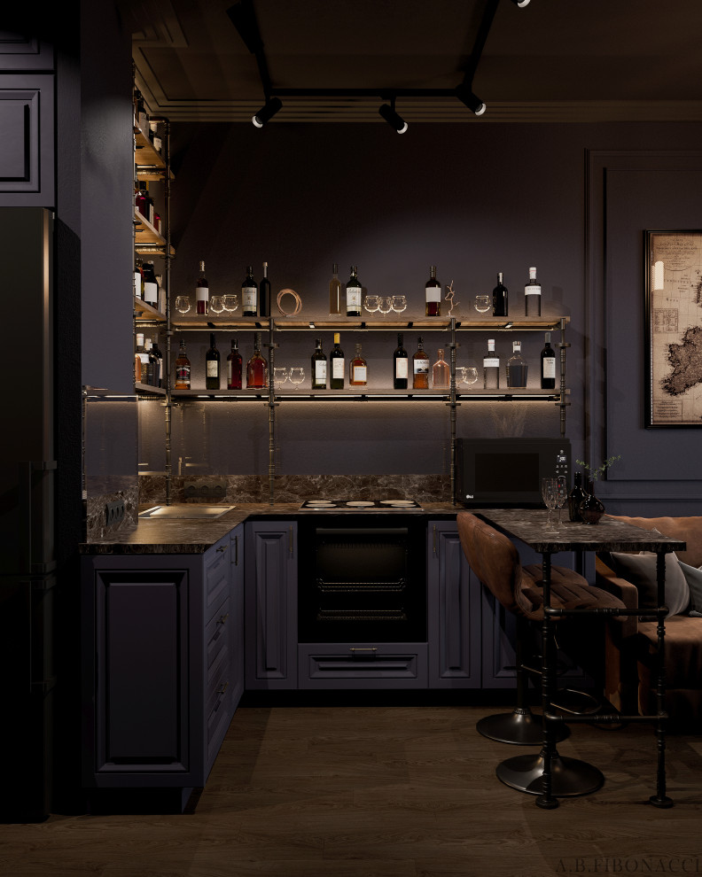 Проект квартиры 40 м. кв на Парфеновской улице