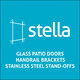 Stella Glass Hardware:  VUE Doors