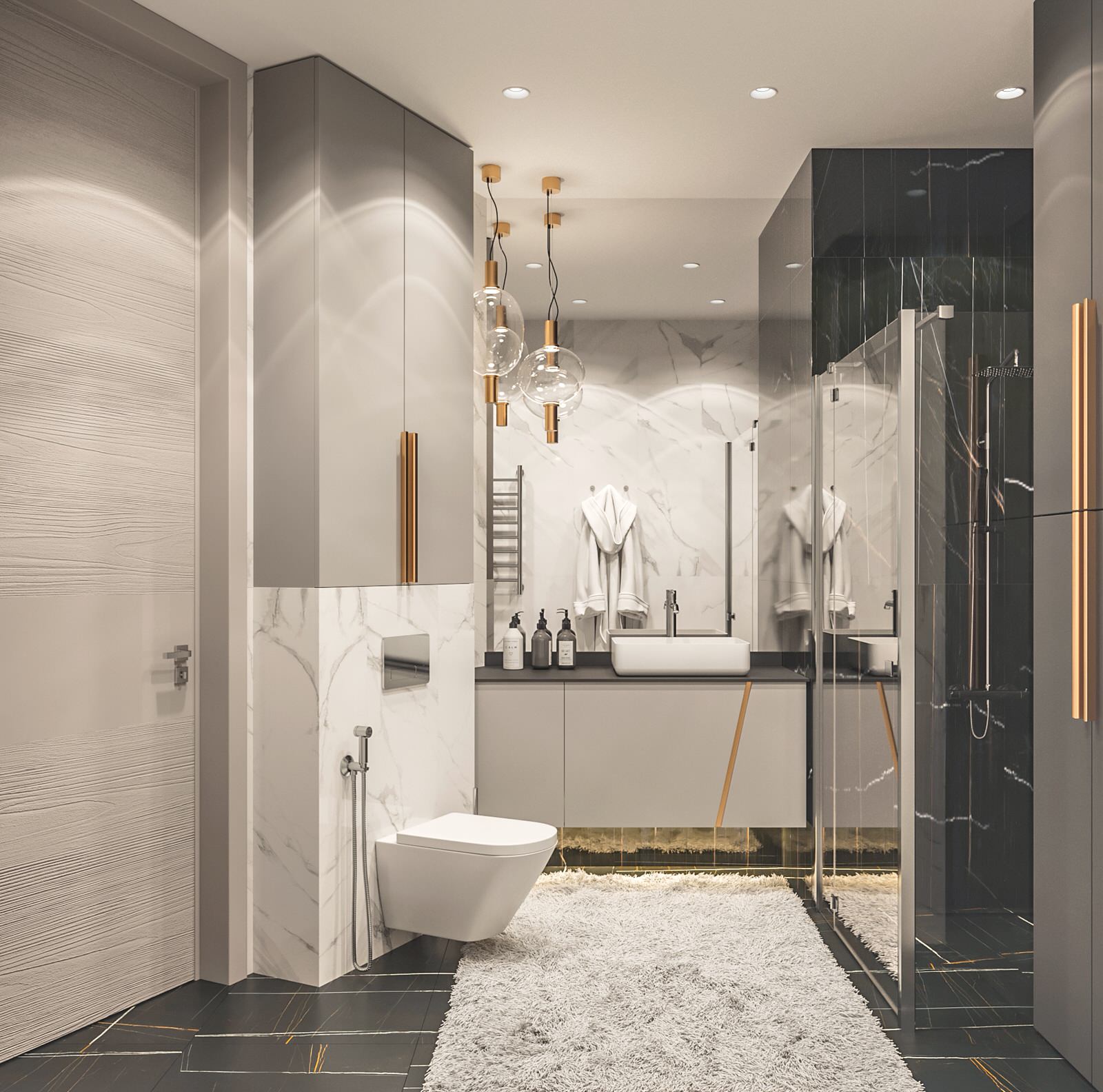 Частная квартира в современном стиле #житьуморя