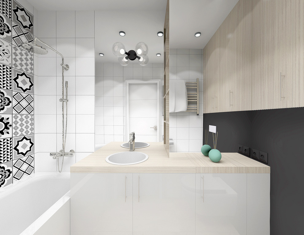 Проект квартиры в современном стиле "Территория детства"