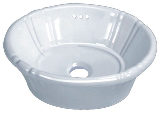 Vanity Tulip Decorative Porcelain Oval Drop In Vanity Tulip Decorative Porcelain Oval Drop In Sink White