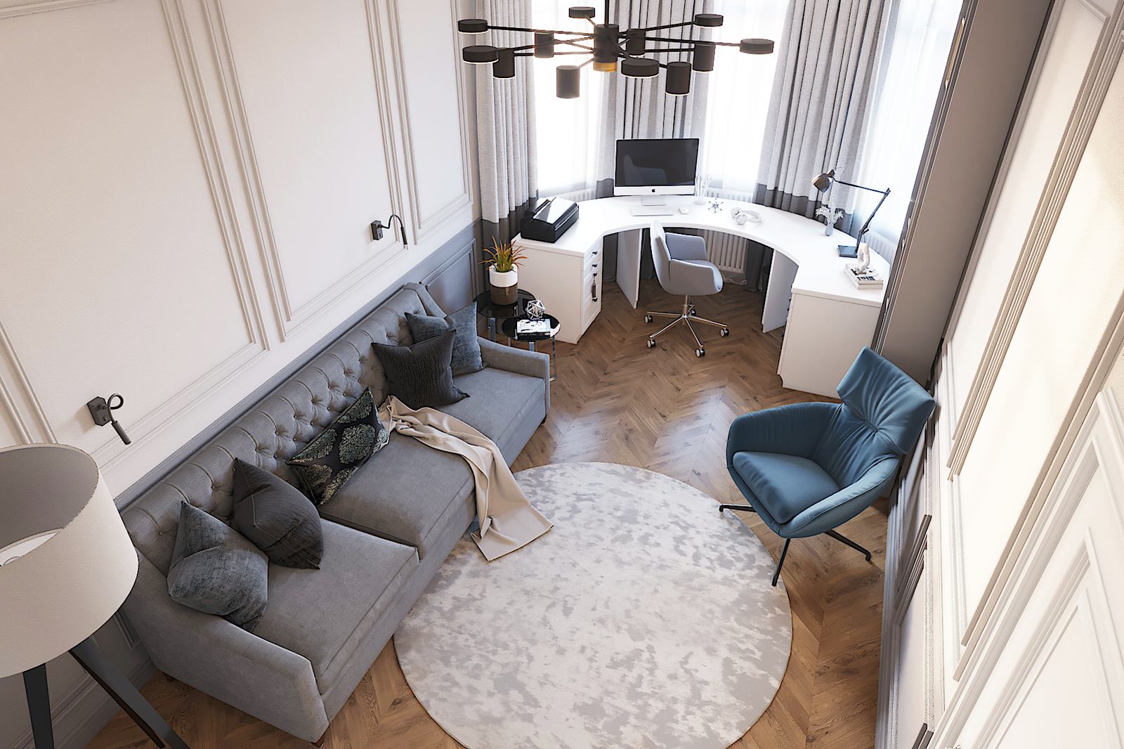 Дизайн интерьера загородного дома