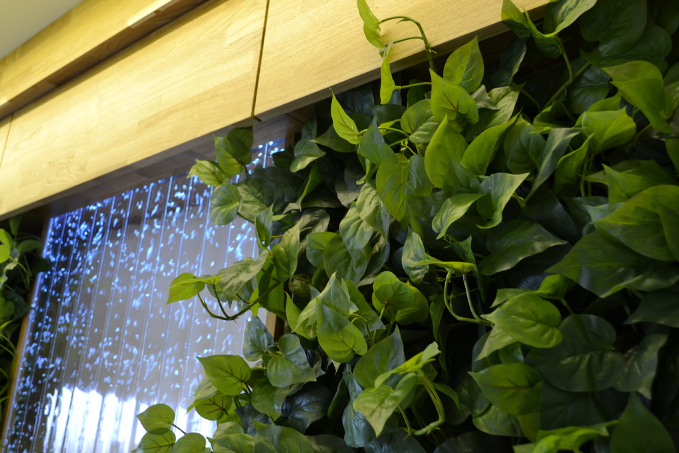 Фитостены из искусственных растений