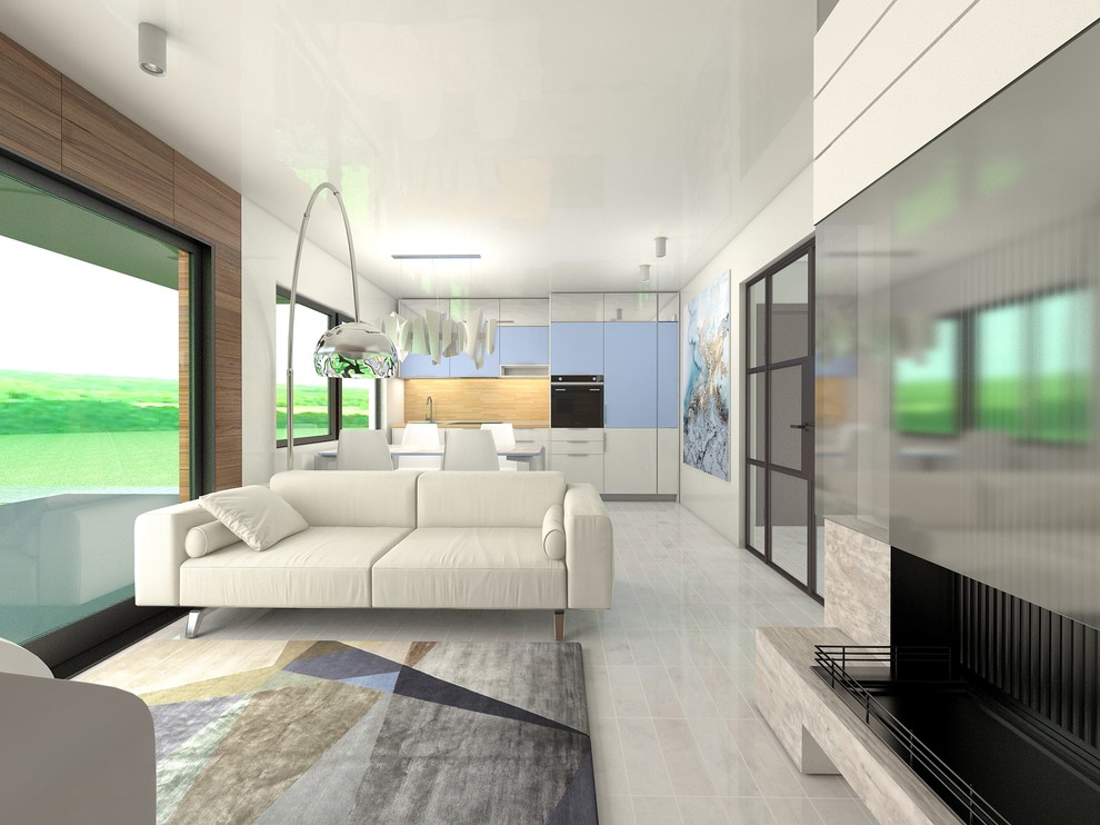 Дом "Куб" в стиле минимализм.