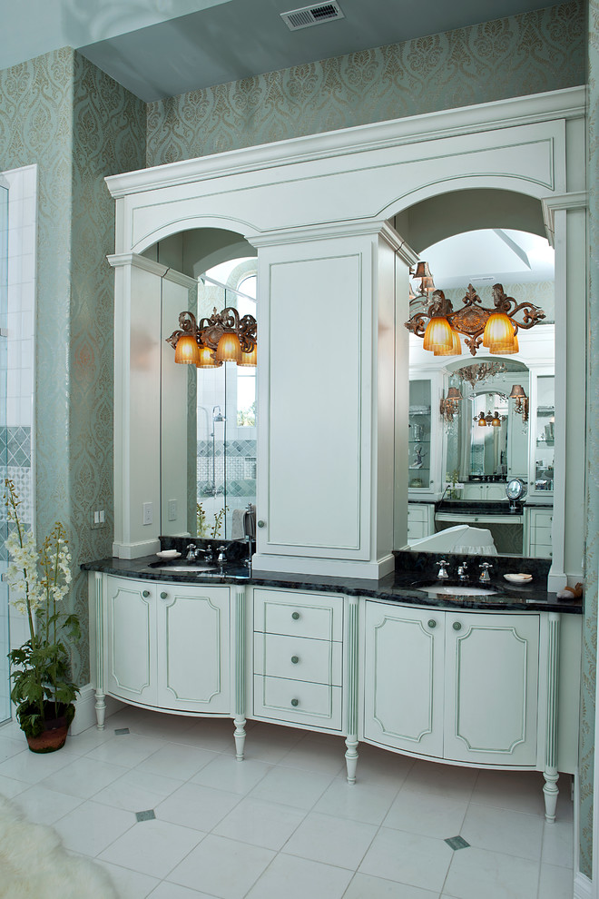 This is an example of a mediterranean bathroom in Charleston.