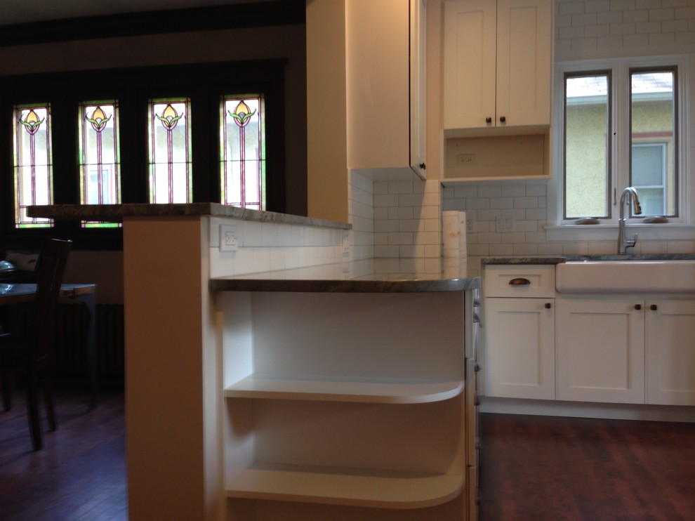 Inspiration for a transitional kitchen remodel in Chicago