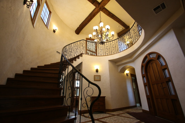 Model House klassisch-eingang