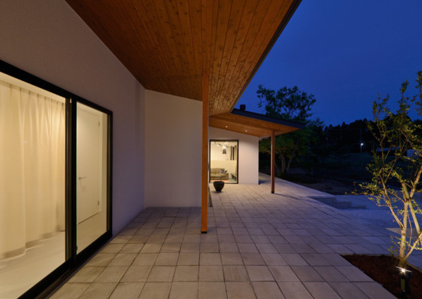 軒の家 trendy-hus-og-facade