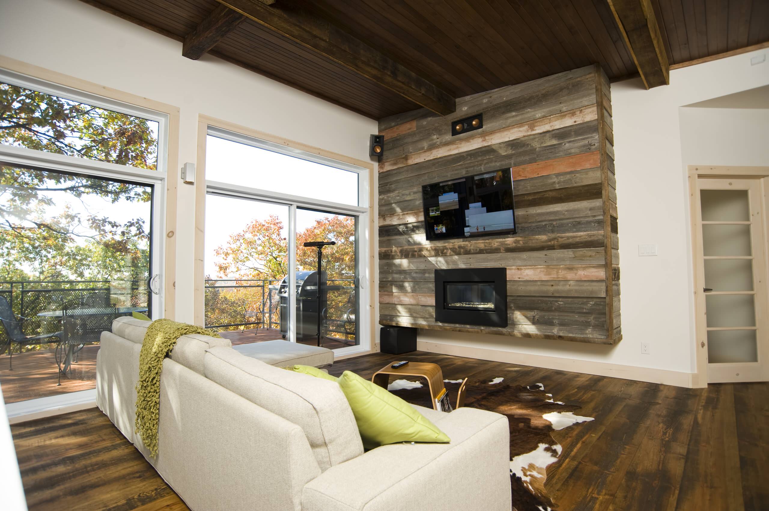 Rustic Accent Wall Houzz