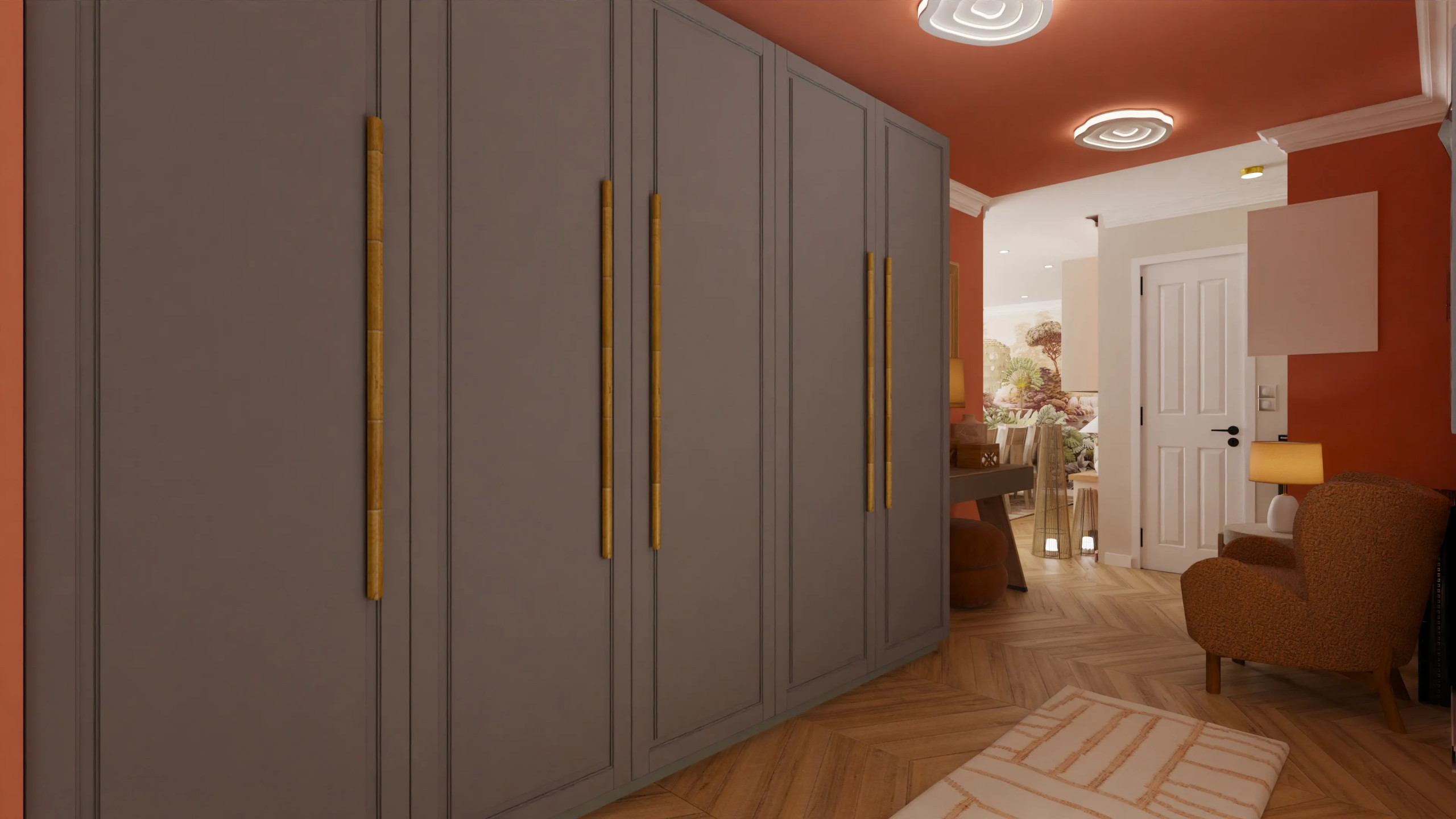Rénovation complète, réunification de plusieurs appartements d'un petit immeuble