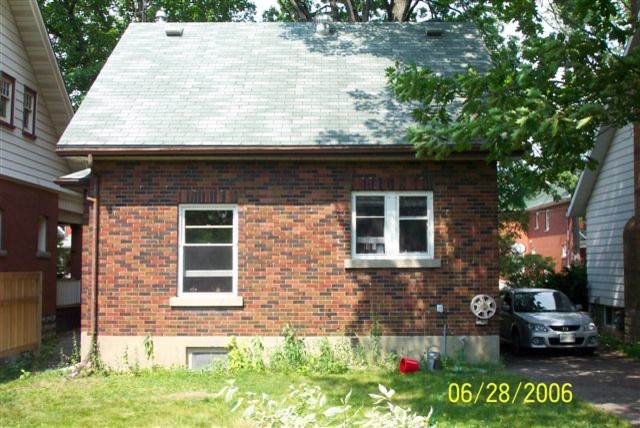 Original rear yard