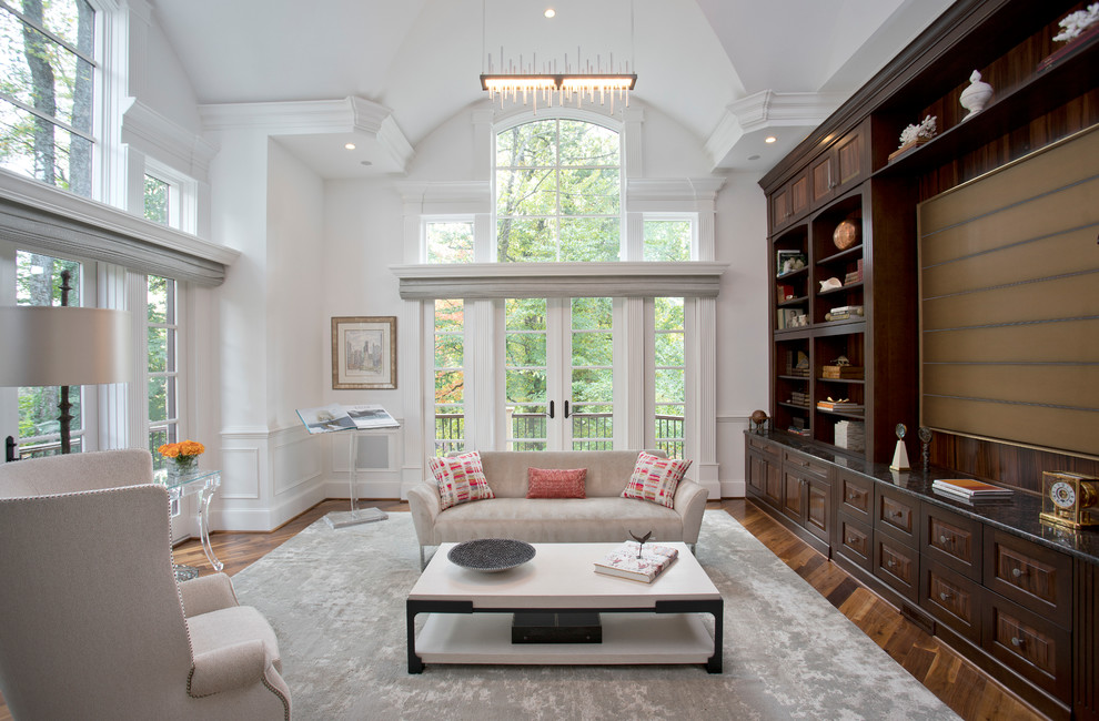 Example of a trendy home design design in DC Metro