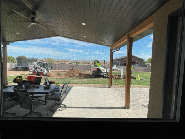 Custom Pool & Patio Build