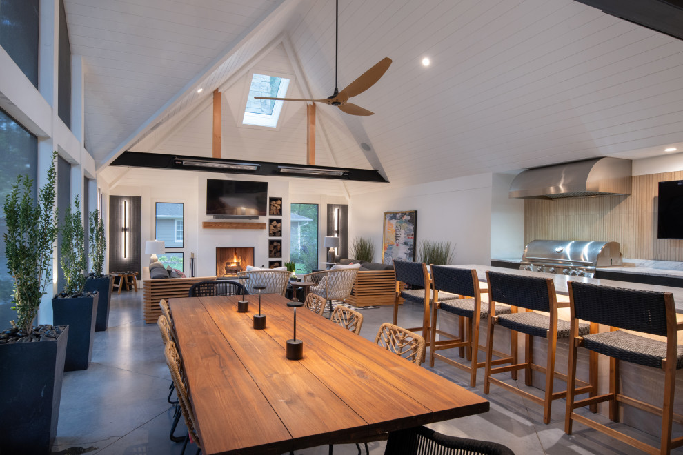 Prairie Village Screen Porch and Interior Transformation