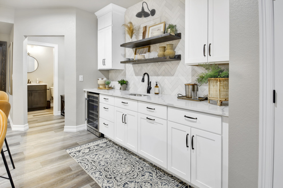 Modern Farmhouse Basement Remodel - Farmhouse - Denver - by Julia ...