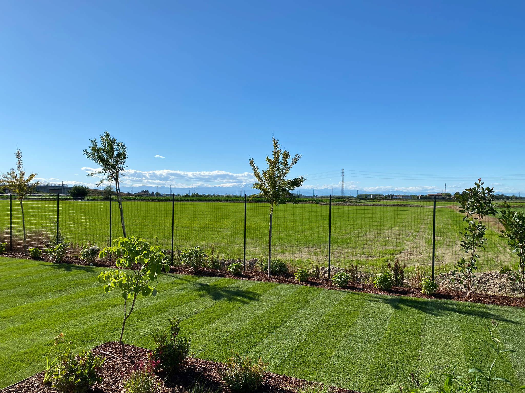 Realizzazione Giardino per villa moderna