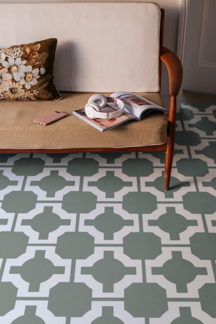 Parquet Washed Blue vardagsrum