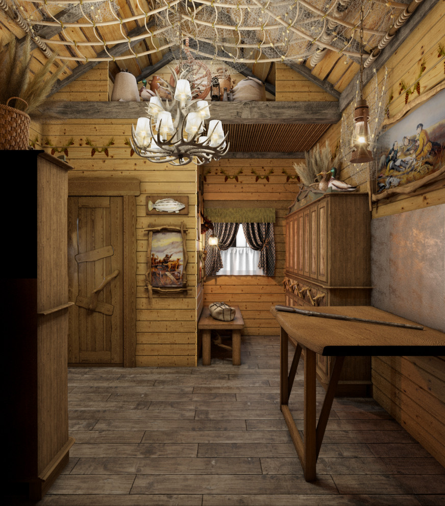 "Охотничий домик" в туристическом комплексе "Малые Карелы"