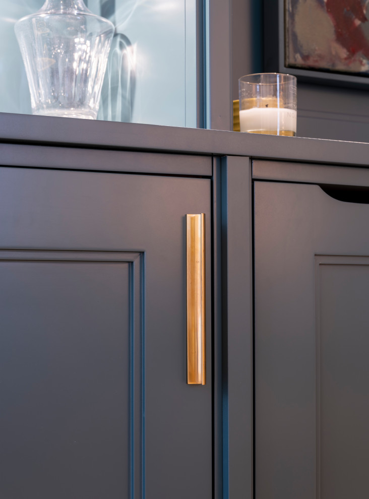 Beautiful Bespoke Wall Unit with Custom Storage