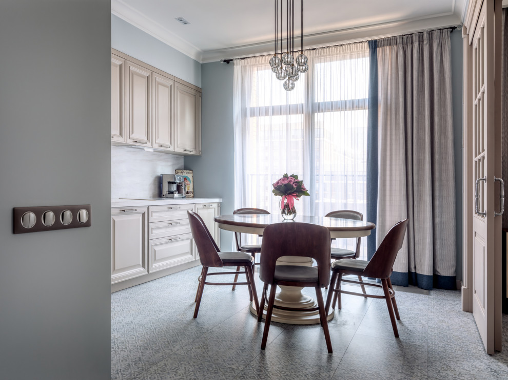 Квартира для большой семьи в стиле современной классике