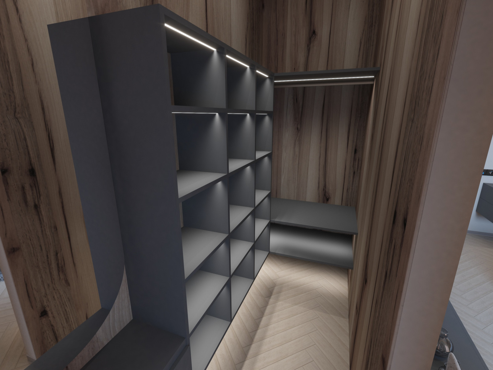 Дизайн проект спальни