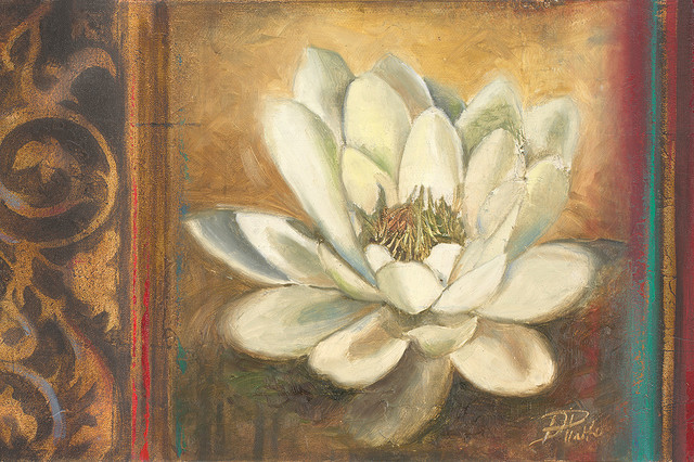 "Water Lily" Canvas Art, 24"x16"