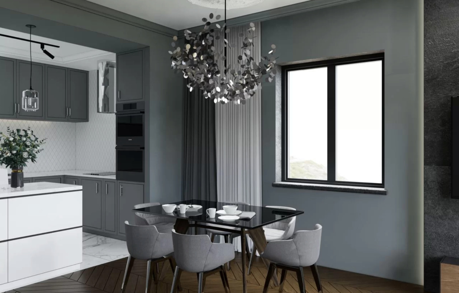 Дизайн-проект дома в Марьиной роще