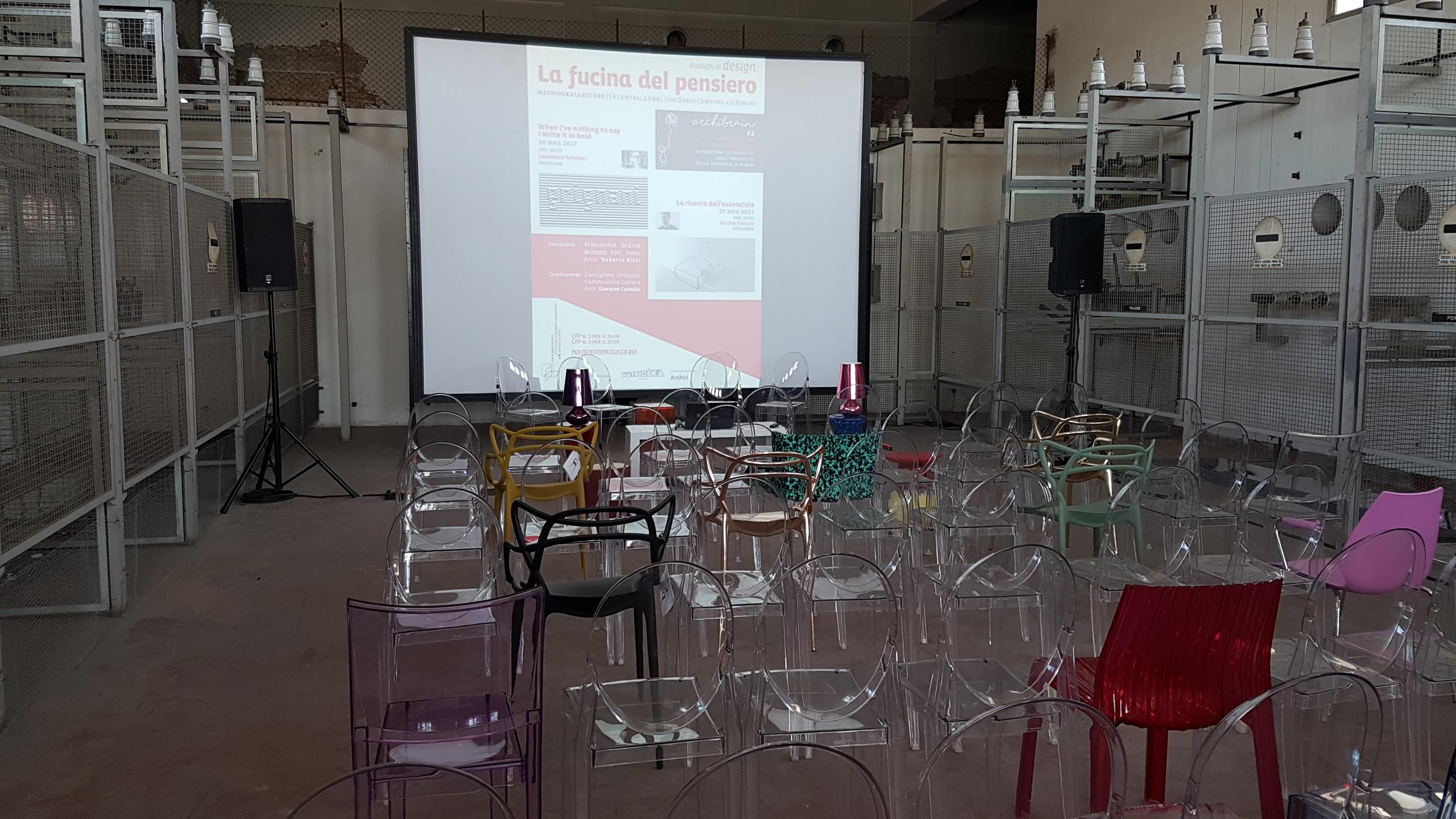 Allestimento Matrioska Maggio 2017