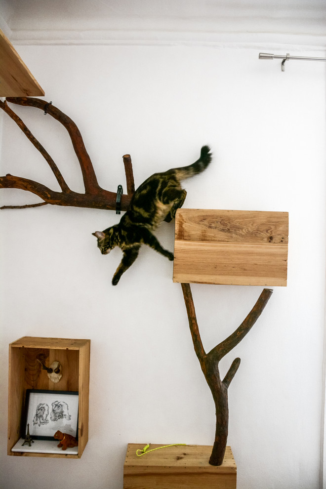 Example of a trendy home design design in Paris