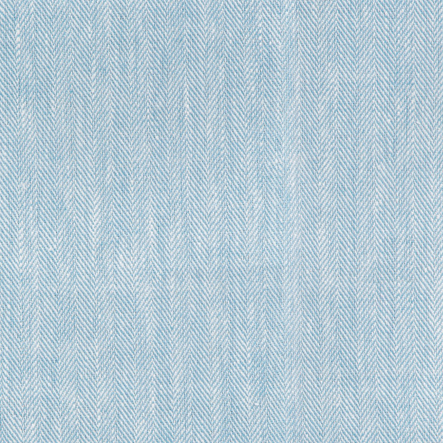 Galway Linen Blend Herringbone Plain Contemporary Drapery Fabric