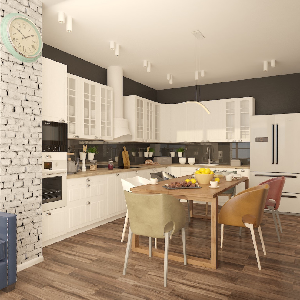 Дизайн проект квартиры для молодой девушки