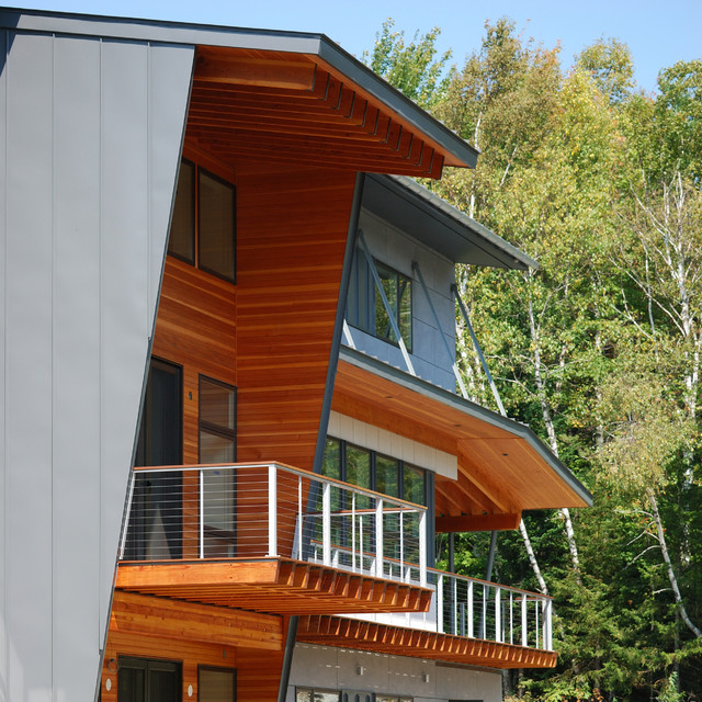 Clark Road contemporary-exterior