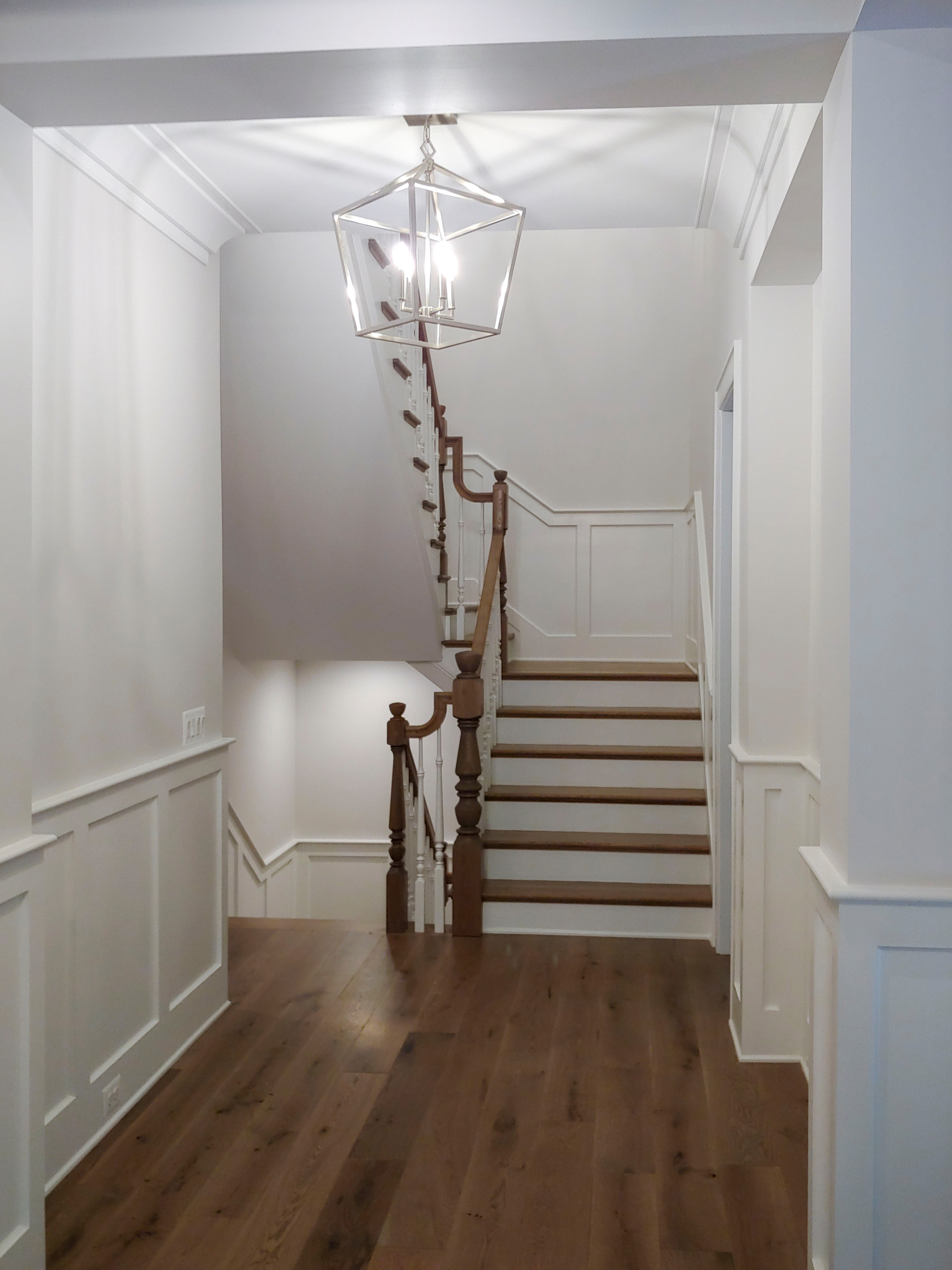 103_Classic Staircase with Stunning Handcrafted Oak Railing System, Aldie VA 201