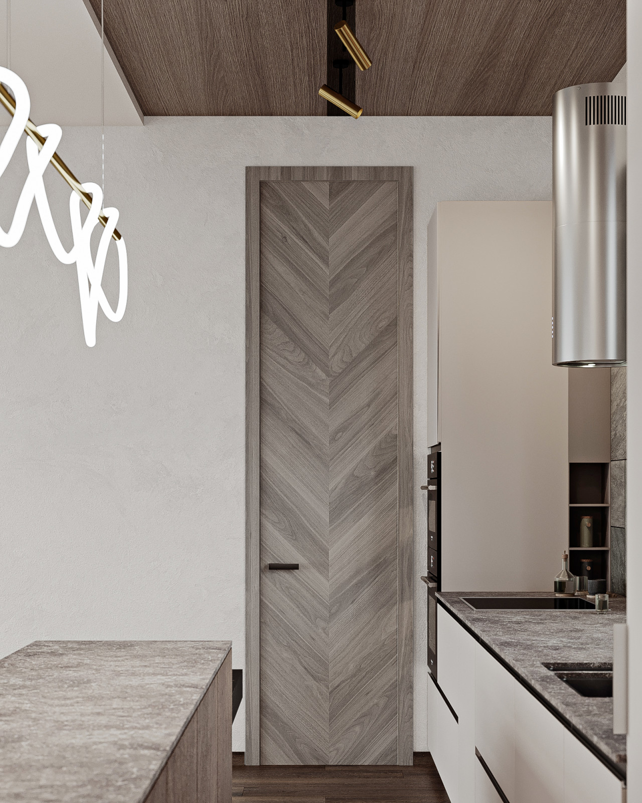 Дизайн интерьера дома в Ямном