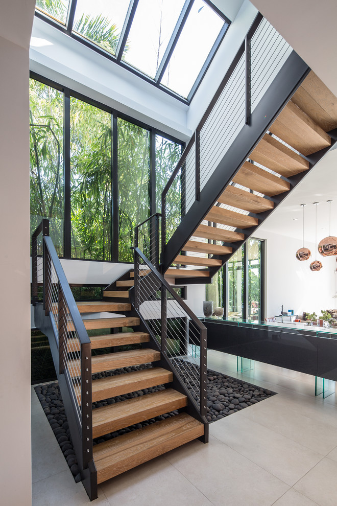 475 Center Island - Golden Beach - Contemporary - Staircase - Miami ...