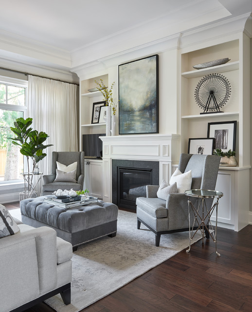 Your Guide To Transitional Style, Transitional Style Living Room