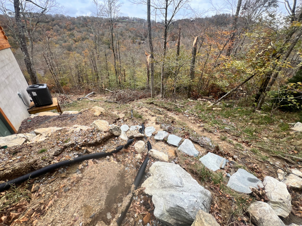 Cozy Rustic Cabin Grading