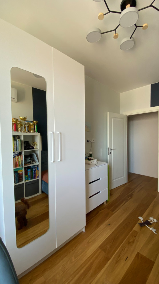 реализованный проект с комнатой для мальчика