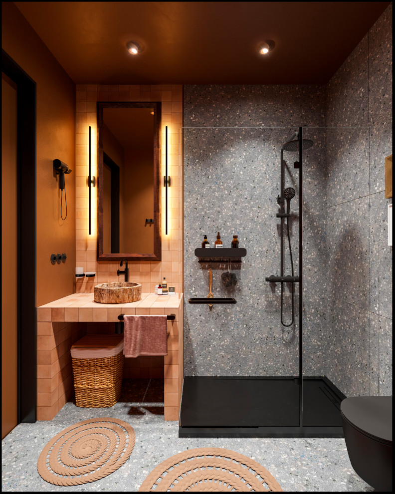 Дизайн апарт комплекса/гостиницы в стиле шале 250 м2