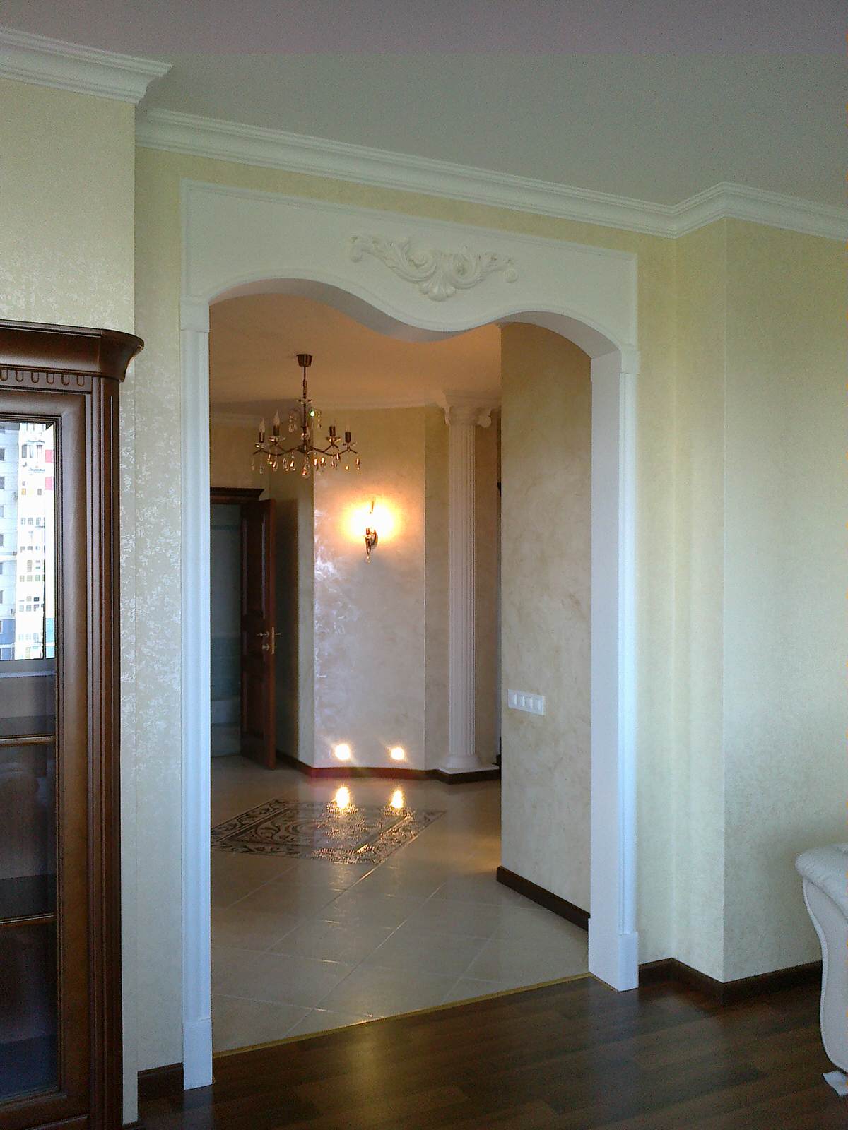 Классический интерьер квартиры, реализация.