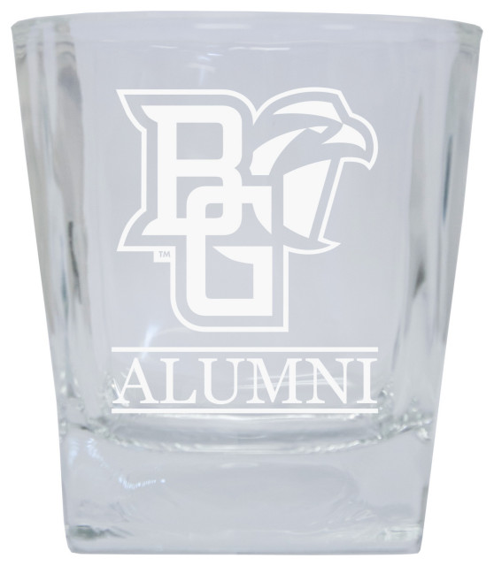 Bowling Green Falcons Etched Alumni 5 oz Shooter Glass Tumbler