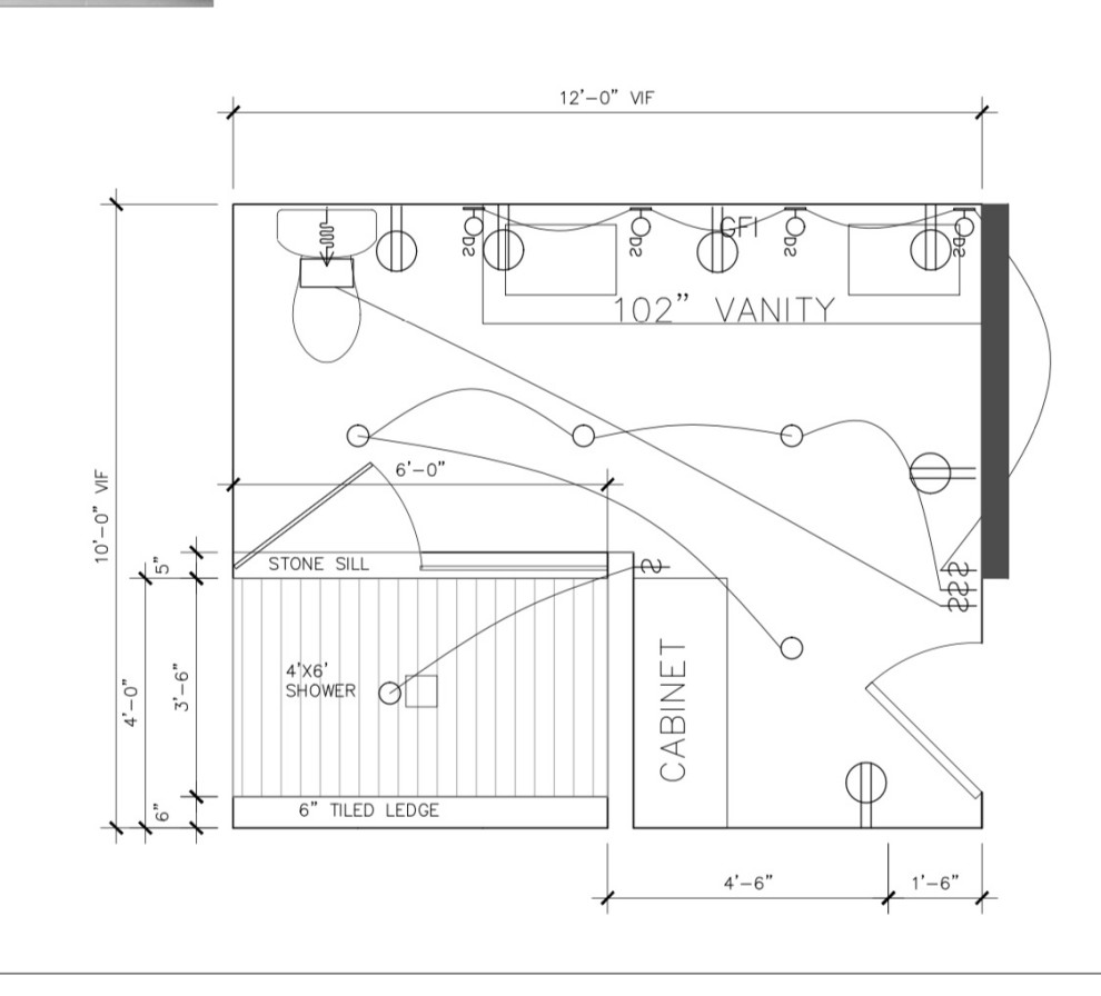 Help! Tile Direction in bathroom | Houzz Forum