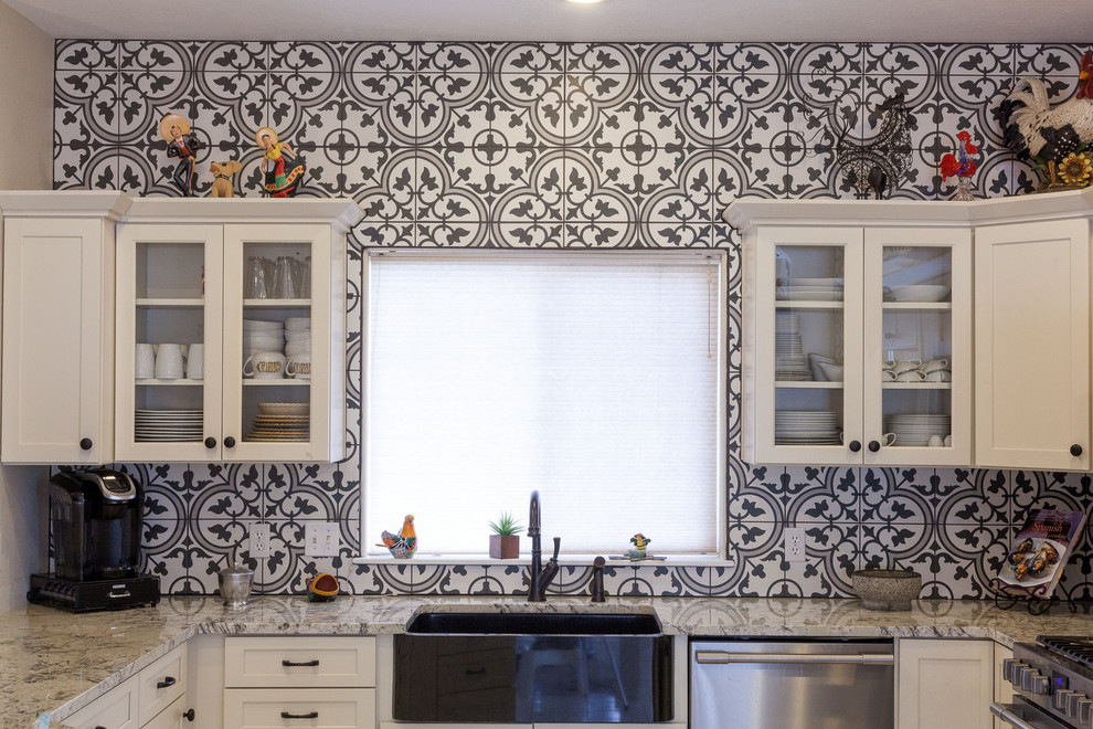 Inspiration for a transitional kitchen remodel in Denver