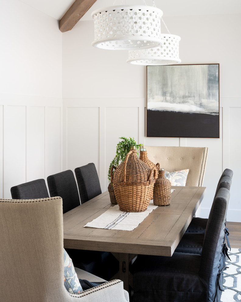 Dining room - transitional dining room idea in Phoenix