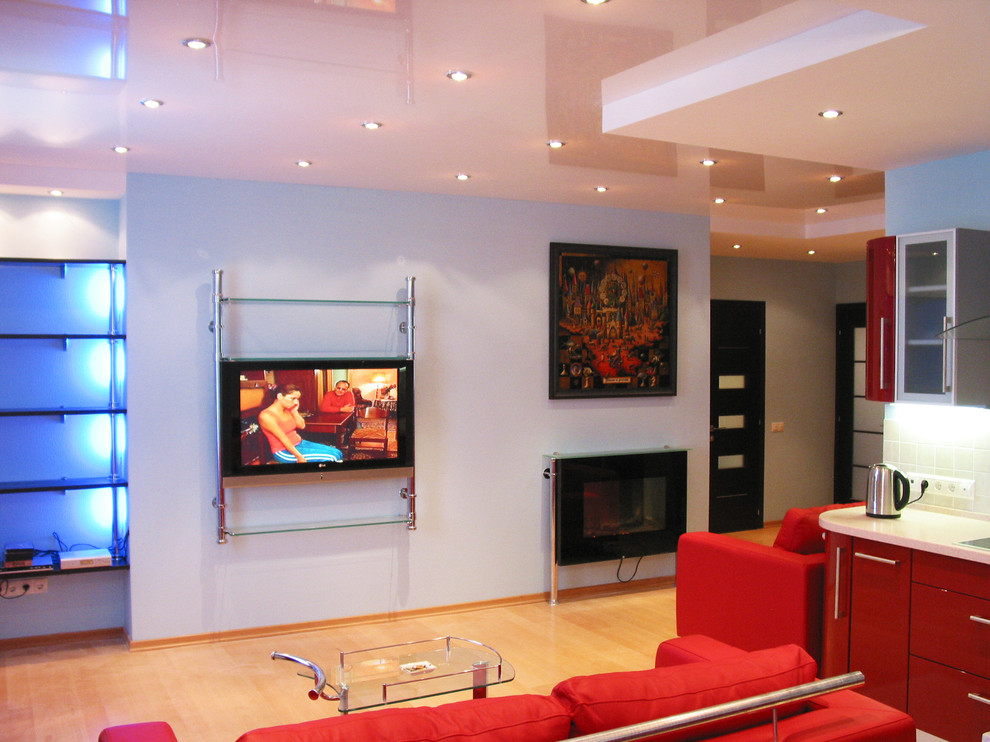 Квартира в ярком дизайне