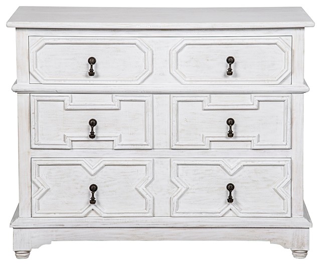 40 Wide Chest Dresser Solid Gany Wood White Wash Finish 3 40 Wide Chest Dresser Solid Gany Wood White Wash Finish 3 Drawers Modern Transitional Dressers By World Bazaar