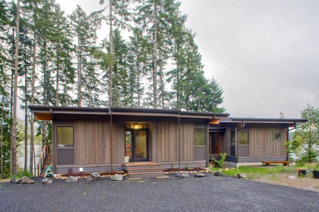 Spencer Lake Cabin Modern Exterior Seattle By Method Homes