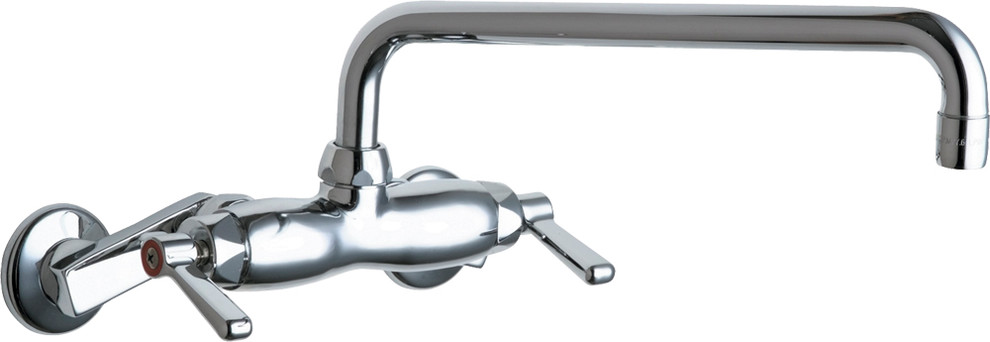 Chicago 445-L12ABCP Manual and Metering Faucet