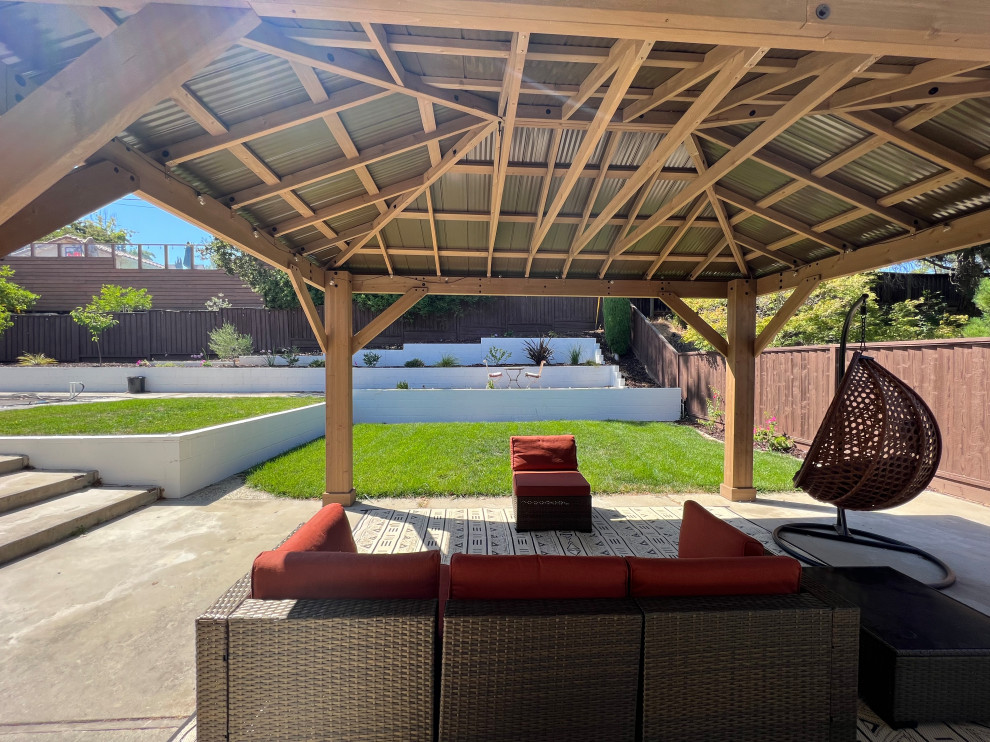Los Gatos Family Home  Backyard